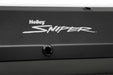 Holley 890003B Aluminum Valve Cover Set; w/Emissions Port; Pair; Black Finish; - Truck Part Superstore
