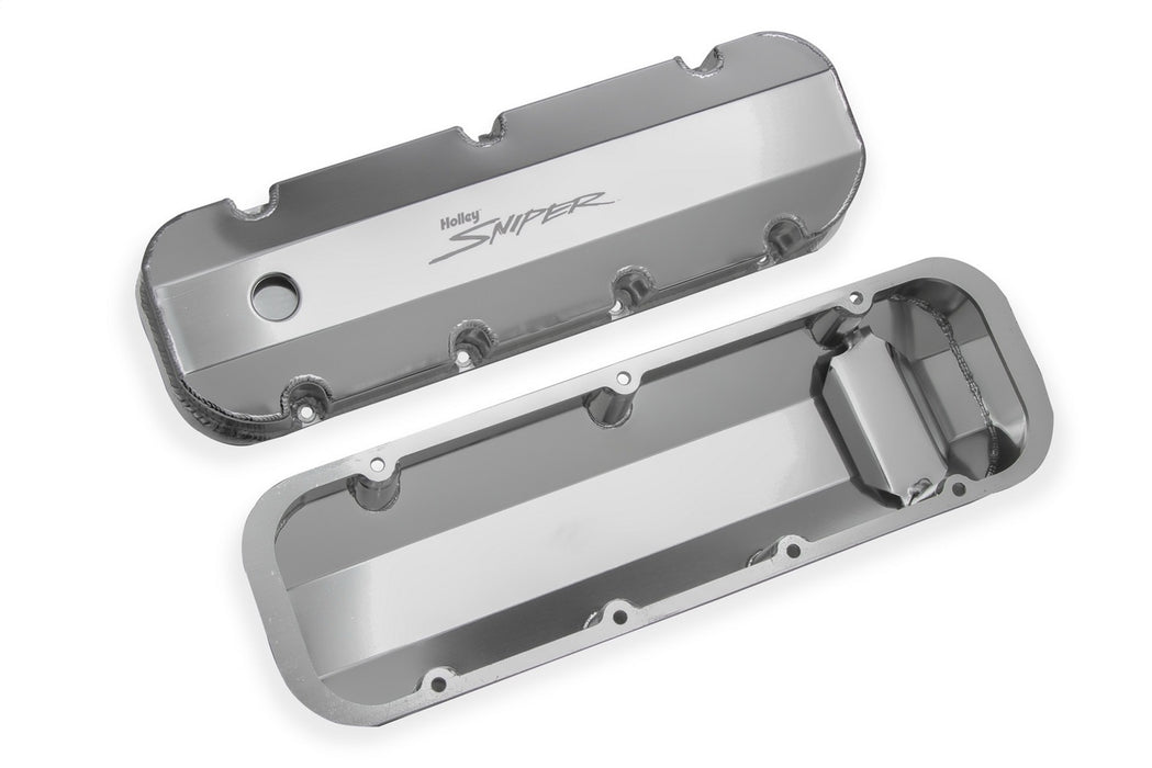 Holley 890004 Aluminum Valve Cover Set - Truck Part Superstore