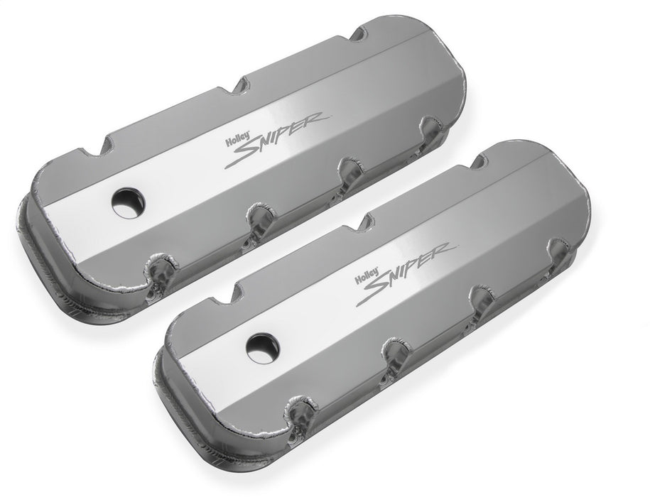 Holley 890004 Aluminum Valve Cover Set - Truck Part Superstore