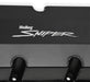 Holley 890004B Aluminum Valve Cover Set; Tall Style; w/Baffle/Smooth Hole; Pair; Black Finish; - Truck Part Superstore