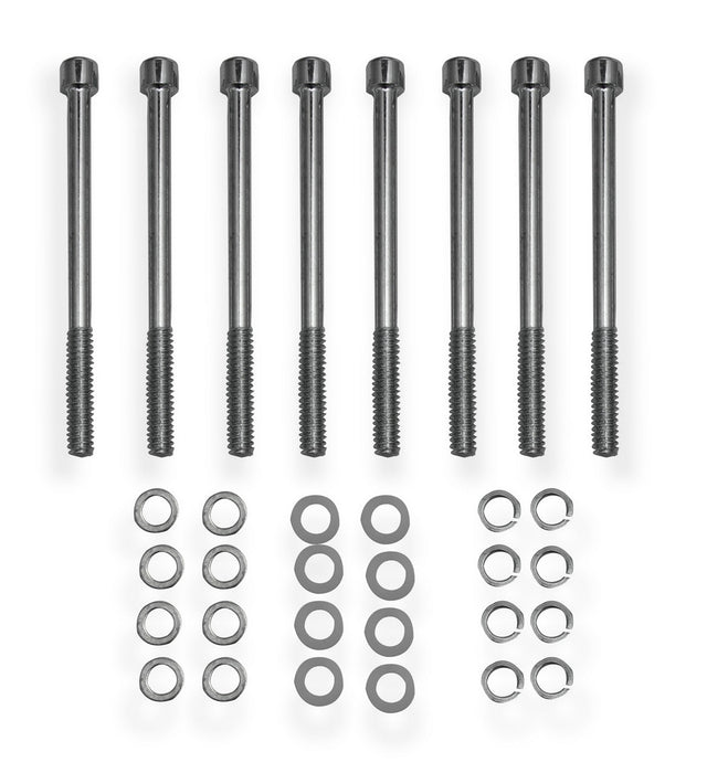 Holley 890008 Aluminum Valve Cover Set - Truck Part Superstore