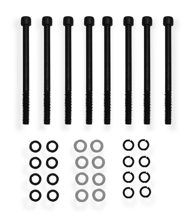 Holley 890008B Aluminum Valve Cover Set - Truck Part Superstore