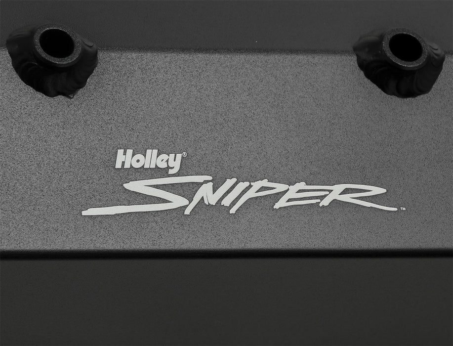 Holley 890009B Aluminum Valve Cover Set - Truck Part Superstore