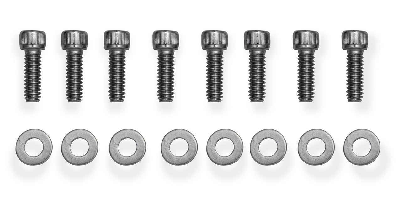 Holley 890010 Aluminum Valve Cover Set; Flat Top; w/Emissions Port; Pair; Natural Finish; - Truck Part Superstore