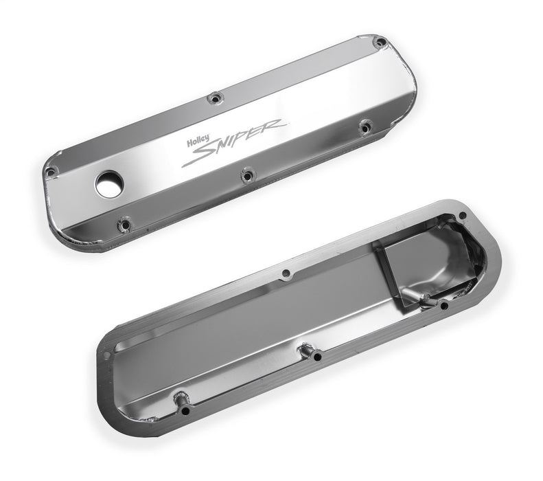 Holley 890012 Aluminum Valve Cover Set - Truck Part Superstore