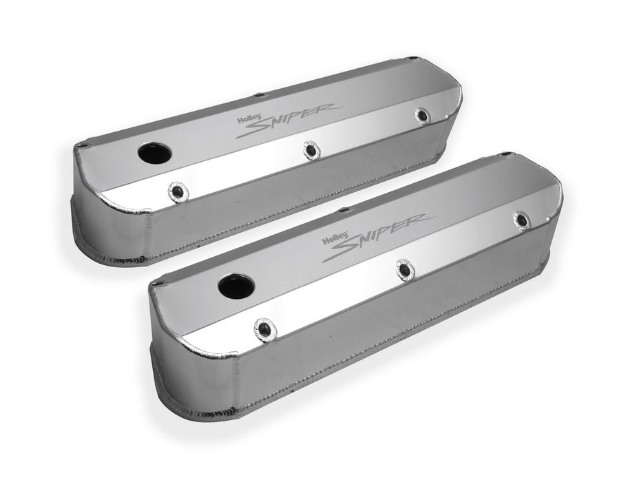 Holley 890012 Aluminum Valve Cover Set - Truck Part Superstore