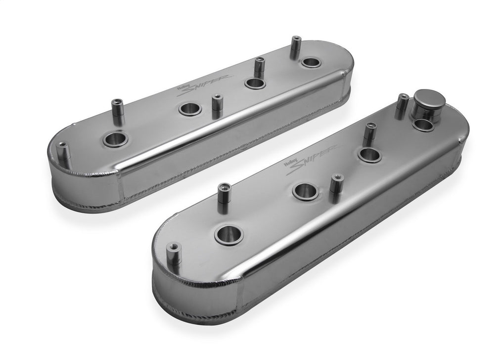 Holley 890014 Aluminum Valve Cover Set - Truck Part Superstore