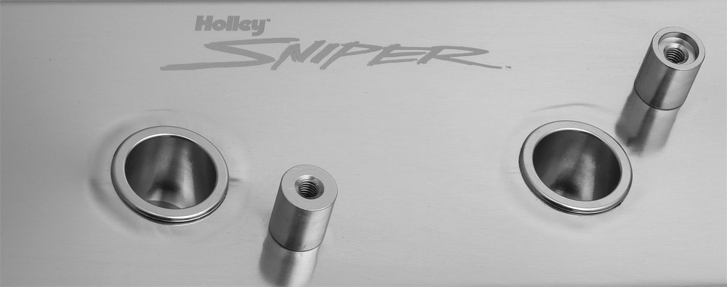 Holley 890014 Aluminum Valve Cover Set - Truck Part Superstore