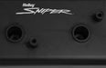 Holley 890014B Aluminum Valve Cover Set; w/OEM Coil Stands; Black Finish; - Truck Part Superstore