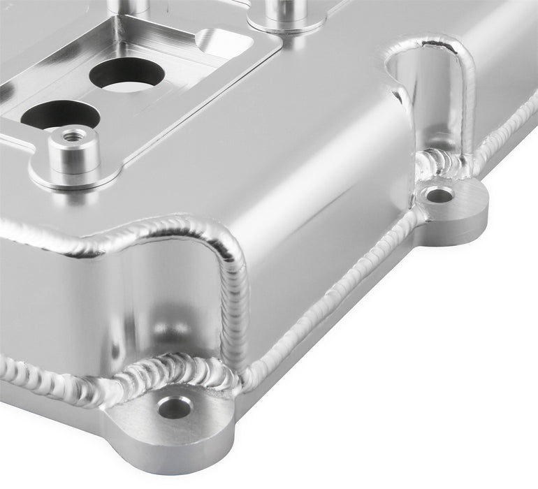 Holley 890015 Sniper Fabricated Aluminum Valve Cover Set - Truck Part Superstore