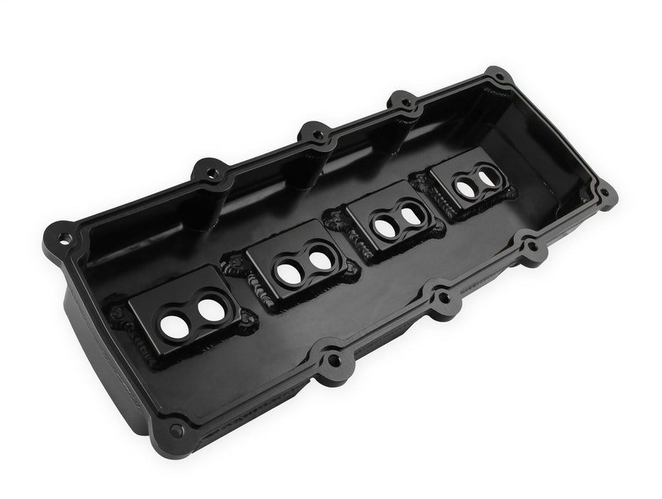 Holley 890015B Sniper Fabricated Aluminum Valve Cover Set - Truck Part Superstore