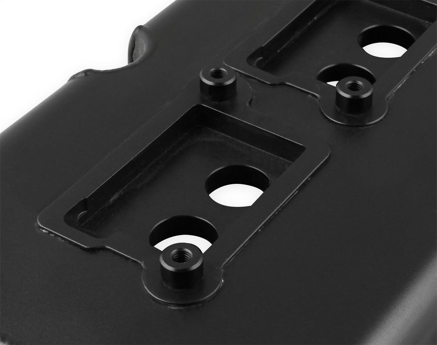 Holley 890015B Sniper Fabricated Aluminum Valve Cover Set - Truck Part Superstore