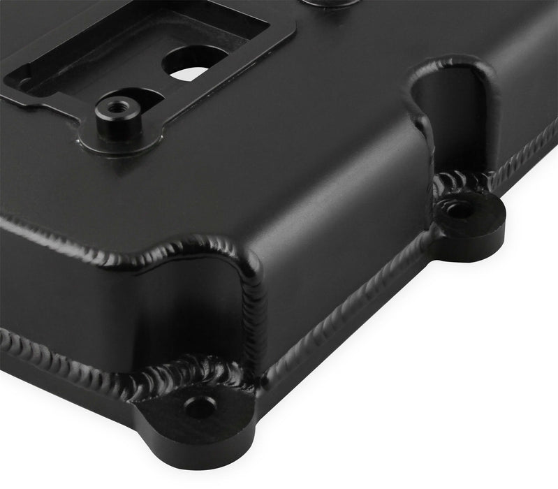 Holley 890015B Sniper Fabricated Aluminum Valve Cover Set - Truck Part Superstore