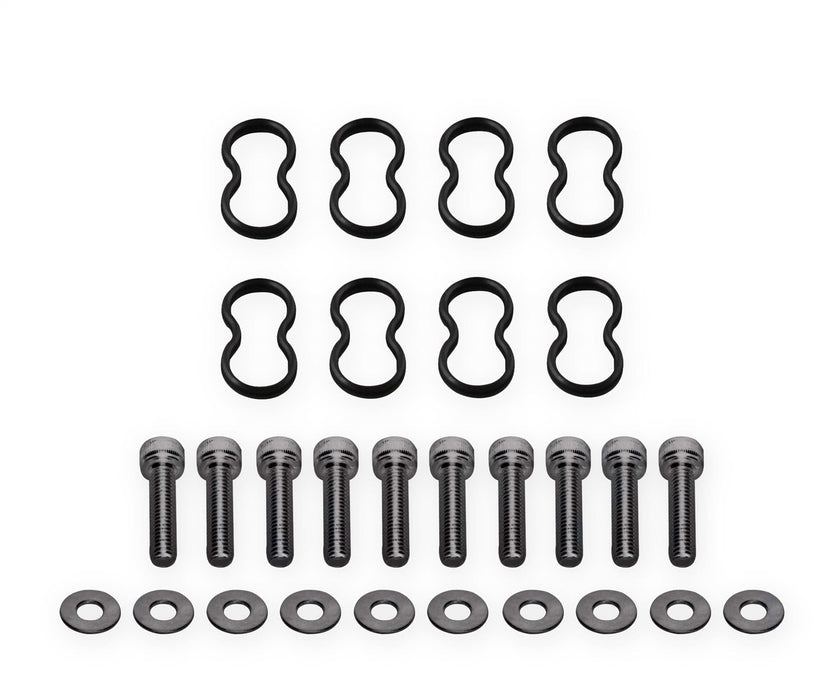 Holley 890015B Sniper Fabricated Aluminum Valve Cover Set - Truck Part Superstore
