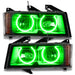 Oracle Lighting 8902-004 SMD Pre-Assembled Headlights, Green - Truck Part Superstore