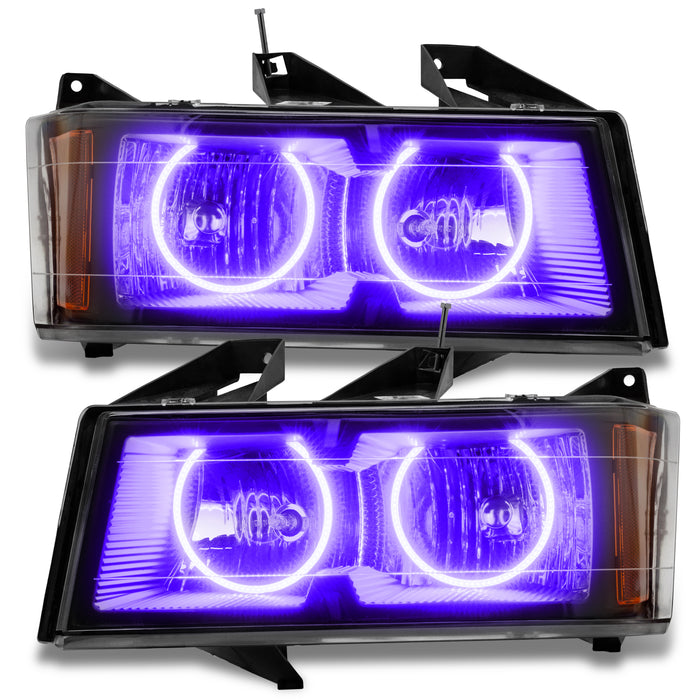Oracle Lighting 8902-007 SMD Pre-Assembled Headlights, UV/Purple - Truck Part Superstore