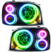 Oracle Lighting 8905-333 SMD Pre-Assembled Headlights, Triple Halo, ColorSHIFT 2.0 - Truck Part Superstore