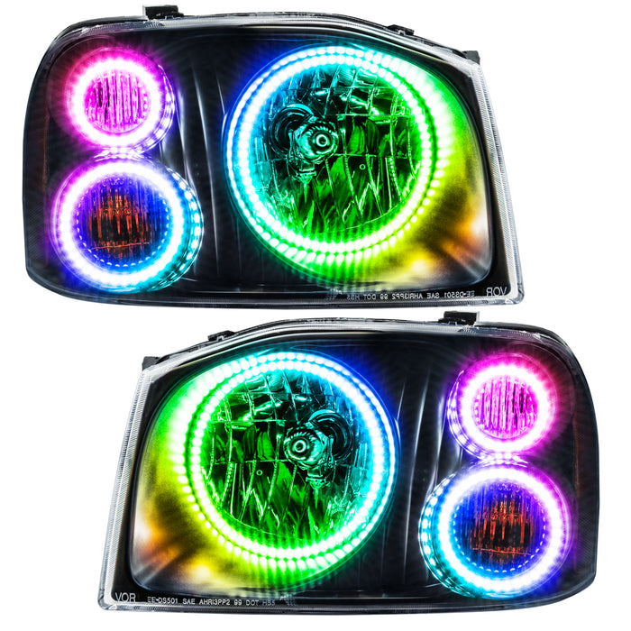 Oracle Lighting 8905-334 SMD Pre-Assembled Headlights, Triple Halo, ColorSHIFT - No Controller - Truck Part Superstore