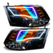 Oracle Lighting 8906-334 Pre-Assembled ColorSHIFT w/SWITCHBACK Halo Headlights - Black Housing - Truck Part Superstore