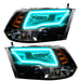 Oracle Lighting 8906-335 Pre-Assembled ColorSHIFT w/SWITCHBACK Halo Headlights - Black Housing - Truck Part Superstore