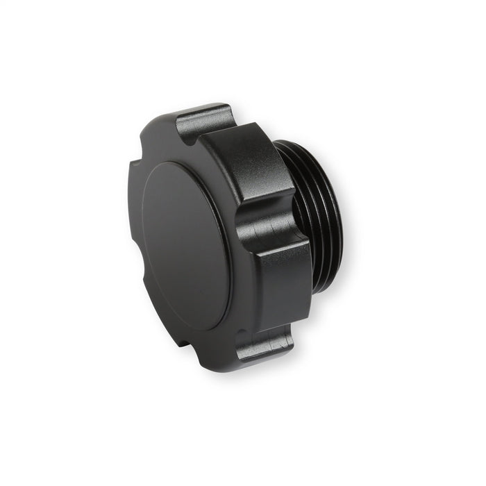 Holley 891015B Holley Sniper Oil Cap; Replacement For PN[890013]; Aluminum; Black; - Truck Part Superstore
