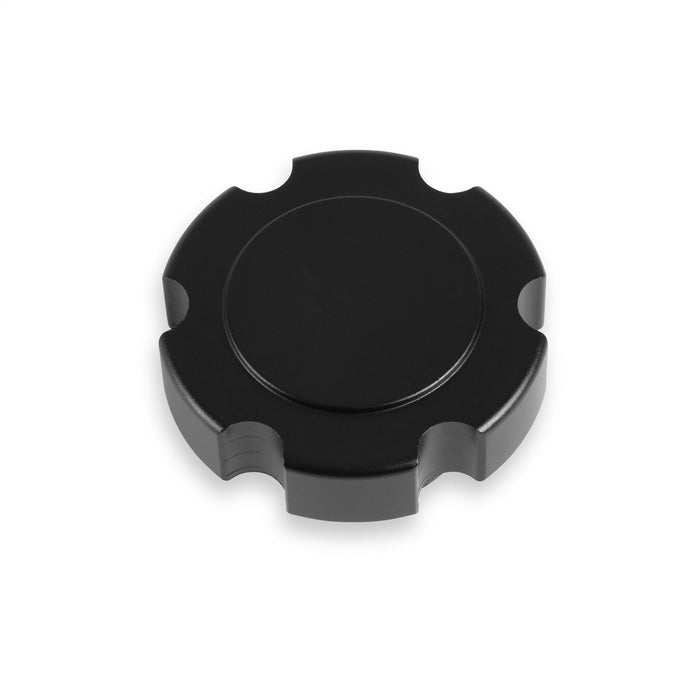 Holley 891015B Holley Sniper Oil Cap; Replacement For PN[890013]; Aluminum; Black; - Truck Part Superstore