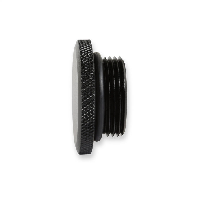 Holley 891016B Holley Sniper Oil Cap; Replacement For PN[890014]; Aluminum; Black; - Truck Part Superstore