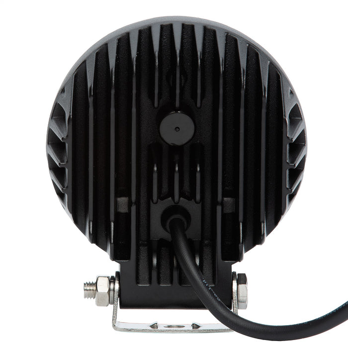 BrightSource 891362F Work Light; 4 in.; Round; Flush Lens; Flood Pattern; W/o Harness; 3800 Lm; 36W; - Truck Part Superstore