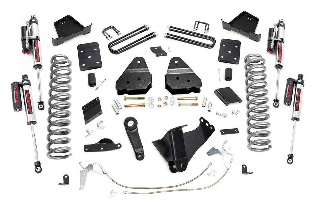 Rough Country 54950 6 Inch Suspension Lift Kit Vertex 15-16 F-250 Gas Overloads Rough Country - Truck Part Superstore