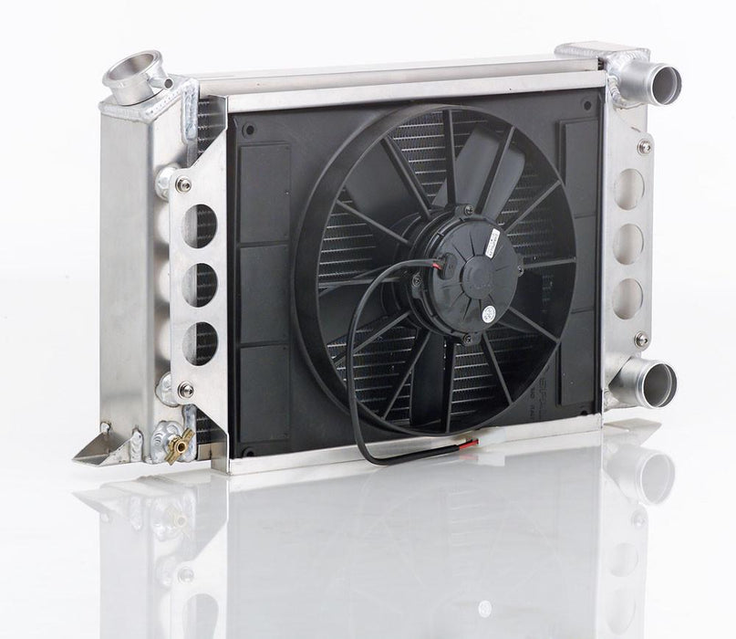 Be Cool 89200 Dual 1 Inch Core Module Assembly W/Filler Neck Pro/Stock-Style Be Cool Radiator - Truck Part Superstore