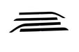 Auto Ventshade (AVS) 894002 Ventvisor® Low Profile Deflector 4 pc.; Smoke; - Truck Part Superstore