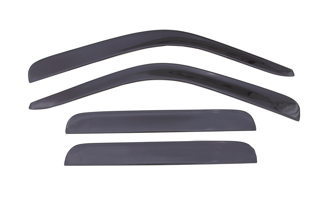 Auto Ventshade (AVS) 894017 Ventvisor® Low Profile Deflector 4 pc.; Smoke; - Truck Part Superstore