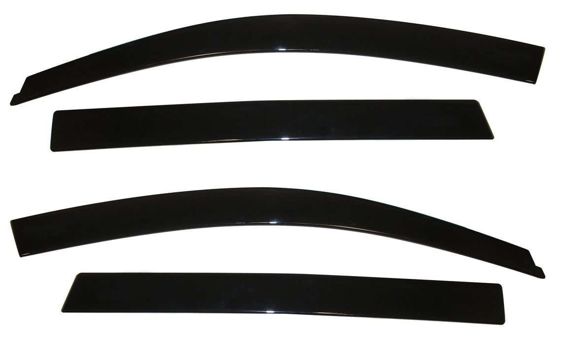 Auto Ventshade (AVS) 894020 Ventvisor® Low Profile Deflector 4 pc.; Smoke; - Truck Part Superstore