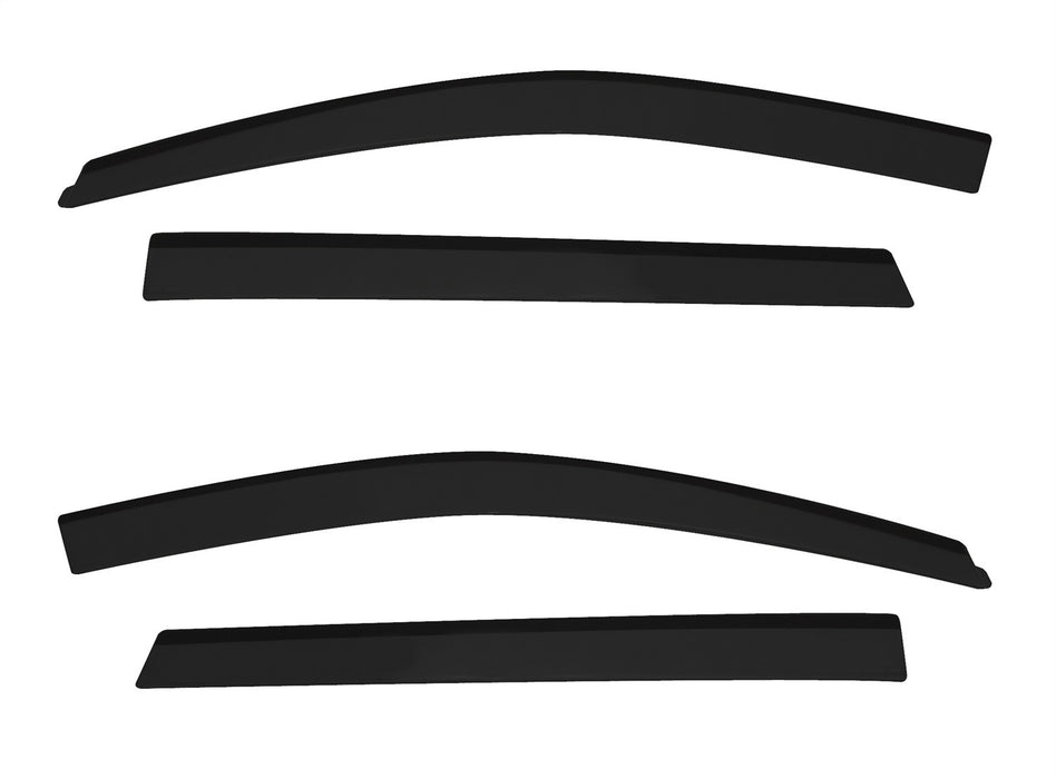 Auto Ventshade (AVS) 894021 Ventvisor® Low Profile Deflector 4 pc.; Smoke; - Truck Part Superstore