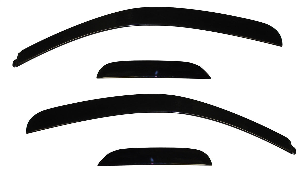 Auto Ventshade (AVS) 894024 Ventvisor® Low Profile Deflector 4 pc.; Smoke; - Truck Part Superstore