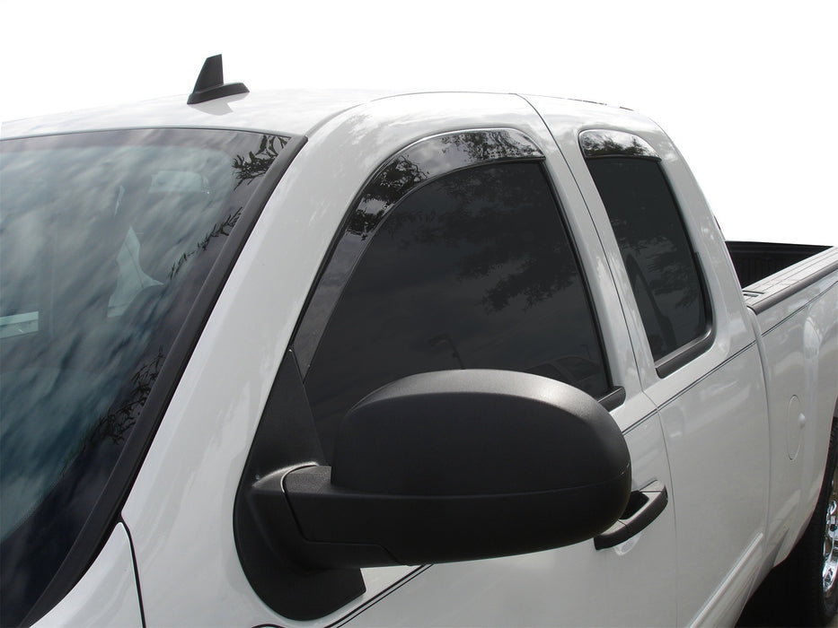 Auto Ventshade (AVS) 894024 Ventvisor® Low Profile Deflector 4 pc.; Smoke; - Truck Part Superstore
