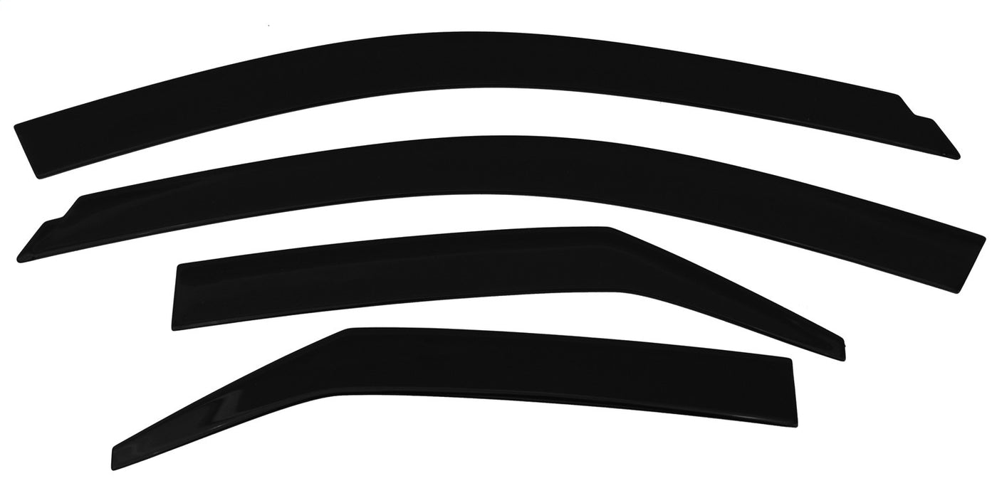 Auto Ventshade (AVS) 894025 Ventvisor® Low Profile Deflector 4 pc.; Smoke; - Truck Part Superstore