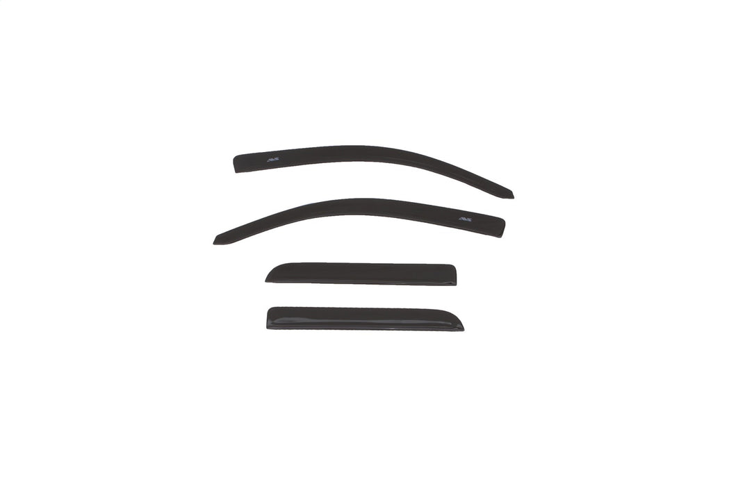 Auto Ventshade (AVS) 894040-GBA-B Color Match Ventvisor® Low Profile Deflector 4 pc.; Onyx Black; Outside Mount; - Truck Part Superstore