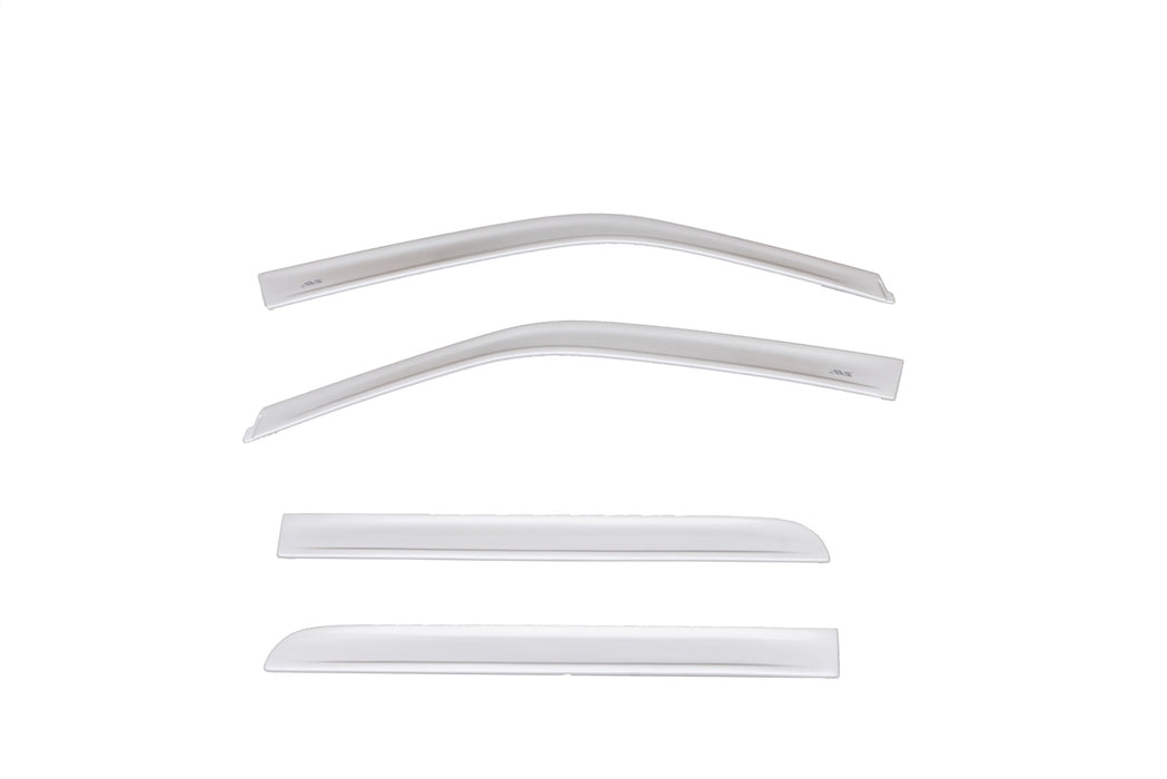Auto Ventshade (AVS) 894044-UX Color Match Ventvisor® Low Profile Deflector 4 pc.; Ingot Silver; Outside Mount; - Truck Part Superstore
