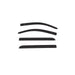 Auto Ventshade (AVS) 894075-GBA Color Match Ventvisor® Low Profile Deflector 4 pc.; Black; Outside Mount; - Truck Part Superstore