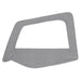Smittybilt 89411 Soft Top Door Skin W/ Frame 87-95 Wrangler YJ Driver Side Denim Gray Smittybilt - Truck Part Superstore