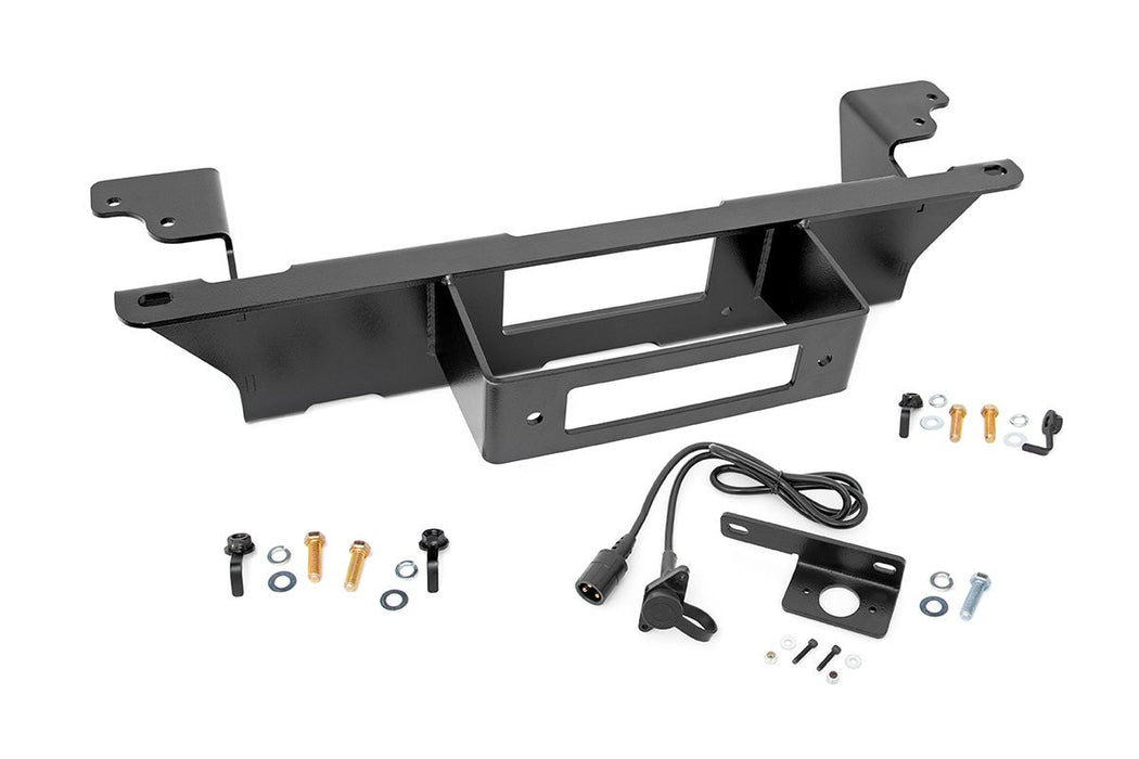 Rough Country 11002 Hidden Winch Mounting Plate 99-06 Silverado/Sierra 1500 Rough Country - Truck Part Superstore