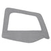 Smittybilt 89511 Soft Top Door Skin W/ Frame 87-95 Wrangler YJ Passenger Side Denim Gray Smittybilt - Truck Part Superstore