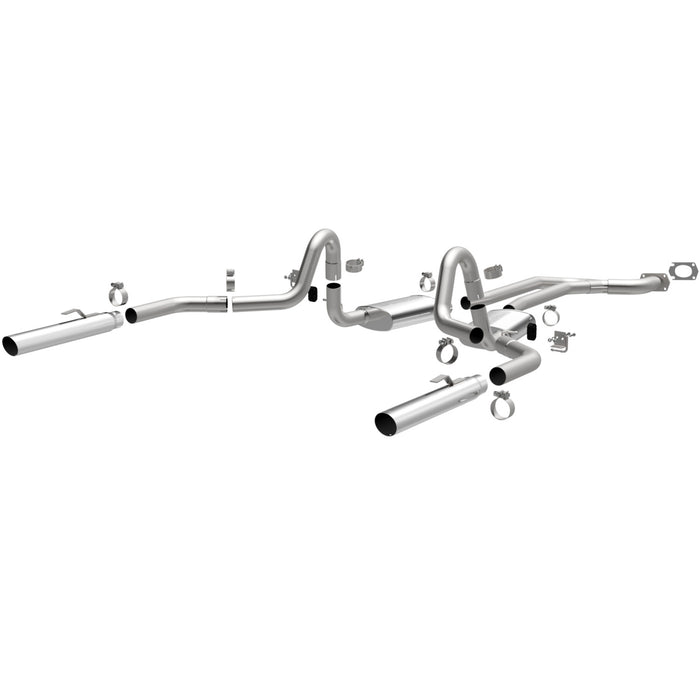 MagnaFlow Exhaust Products 15147 Street Series Stainless Cat-Back System - Truck Part Superstore