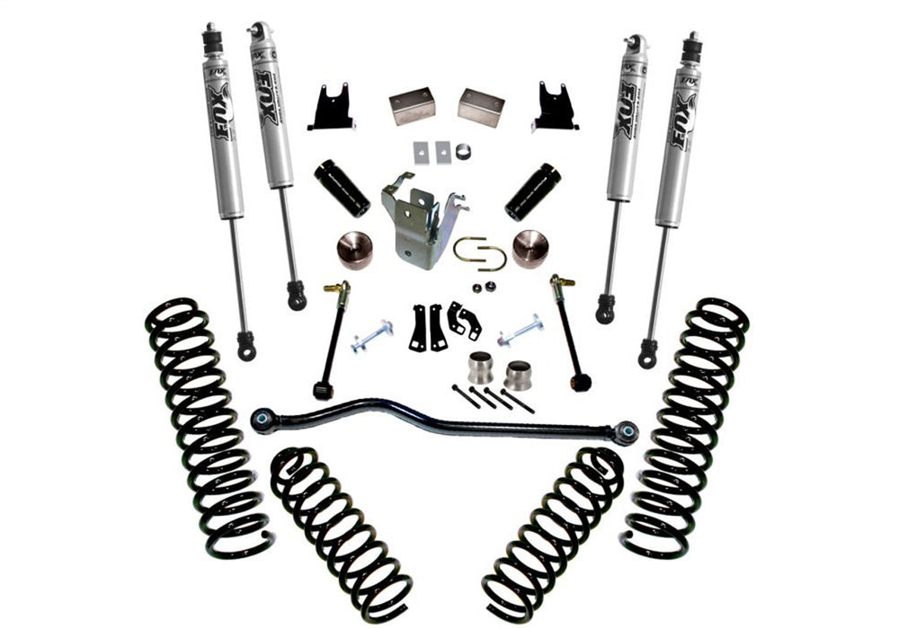 Superlift K928F 4 inch Lift Kit-2007-2017 Jeep Wrangler JK Unlimited-with FOX Shocks - Truck Part Superstore
