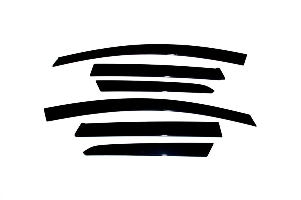 Auto Ventshade (AVS) 896005 Ventvisor® Low Profile Deflector 6 pc.; Smoke; - Truck Part Superstore