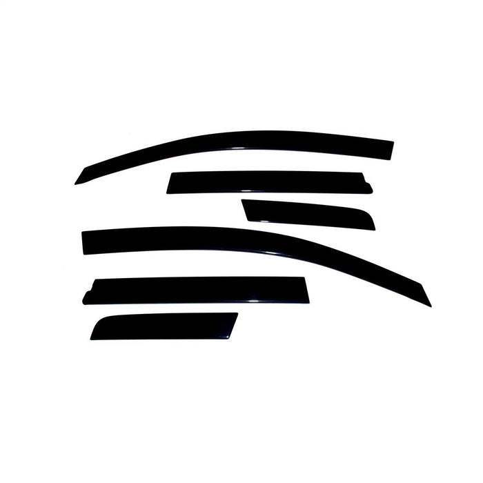 Auto Ventshade (AVS) 896081 Ventvisor® Low Profile Deflector 6 pc.; Smoke; - Truck Part Superstore
