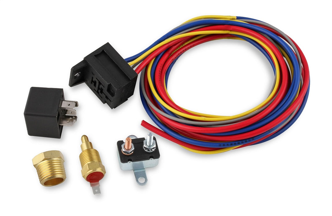 MSD 89616 Electric Fan Harness And Relay Kit - Truck Part Superstore