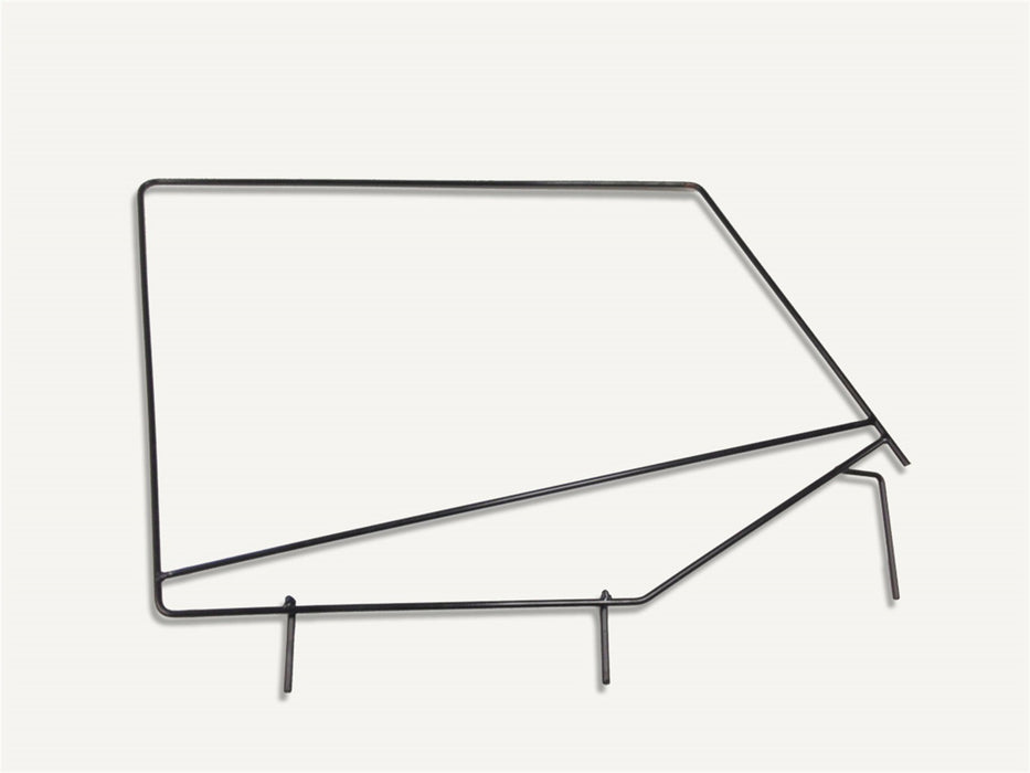 Rampage 89699 Window Frame; Black; Pair; - Truck Part Superstore