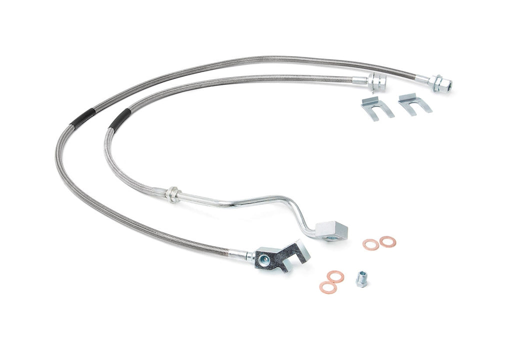 Rough Country 89705 Extended Front Brake Lines 4-8 Inch Lifts 99-04 F250/350 Rough Country - Truck Part Superstore